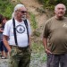 Akci Retro diving 2018 zahájil předseda HDS CZ Ing. Oldřich Lukš (vpravo). Jarda Klepal seznámil účastníky s jejím programem. 