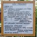 Tabule s programem víkendového setkání
