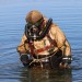 Vynořuji se z jezera a pociťuji příjemný pocit s pěkného ponoru v legendární potápěčské soupravě PL-40