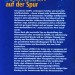 Zadní strana knihy Versunkenen Schätzen - auf der Spur.