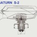Schéma automatiky Saturn S-2 suché verze pro hasiče.