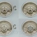 Obrázky znázorňují postup při montáži středotlaké části ventilu automatiky Hydromat