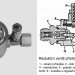 Detail redukčního ventilu se schématem a popisem jeho hlavních částí.