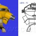 II. stupeň automatiky ABM-7C, vpravo schéma II. stupně.   