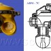 II. stupeň automatiky ABM-7C, vpravo schéma II. stupně.