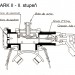 Schéma druhého stupně automatiky Snark II.