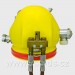 Diving helmet SP-20D (modified) - view from back.