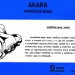 Potápěčská maska Akara - použito z katalogu podniku Aquacentrum Praha.