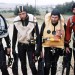 Svobodné Heřmanice, srpen 1982 – zatopený lom Šífr, zleva Jirka Štětina, Petr Kůstka, Dušan Šuráni a Olda Lukš.