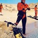 Potápěč v suchém obleku Jetsuit  firmy Poseidon - obrázek z katalogu firmy Poseidon.