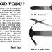 Příspěvek Pavla Katze v časopisu Vodní revue 1/1985 o uvedení nože Aquasuper do prodeje.