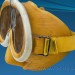 Vintage diving mask Pinocchio, Cressi sub, cca 1964 - left side.