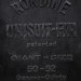 Vintage diving fins Rondine, Cressi sub - detail.