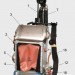 Hlavní části kyslíkového rebratheru Travox 120: ústenka (31), nádechová hadice (7), potrubí stálé dávky (16), redukční ventil s uzávěrem přívodu k manometru (12), ruční přídavkový ventil (18), láhvový ventil (9), tlaková láhev (10), dýchací vak (4), plicní automatika (5), výdechový ventil (2), pohlcovač CO2, výdechová hadice (1).