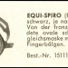 Ukázka z katalogu Tauchtechnik 1962 francouzské masky Equi-Spiro.