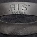 Dvojitý upínací pásek s názvem potápěčské firmy – detail RIS Zagreb.