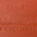 Detail názvu ploutví Rubena.