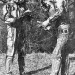 Šurany, štěrkoviště Tona 1967. Na snímku jsou Milan Sucháň a Dušan Šuráni (zleva)
