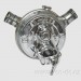 Kompletní automatika Snark III Silver – back