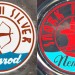 Nálepky na víku automatiky Snark III Silver 2. typu, vlevo 1. verze (1971-1974), vpravo 2. verze (1975-1980. (Foto: www.cg-45.com)
