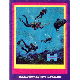 Katalog potápěčské firmy Healthways z roku 1970.