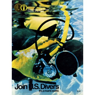 Katalog potápěčské americké firmy U.S.Divers Co z roku 1970.