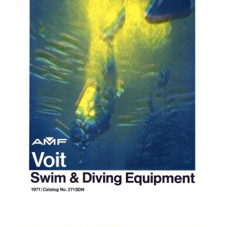 Katalog spoleřnosti AMF Voit  - „Swim & Diving Equipment“ z roku 1971.