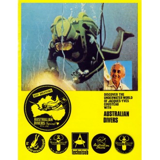 Katalog Australian Divers  z roku 1969.
