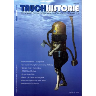 Titulní strana časopisu Tauchhistorie Nr. 6/2016