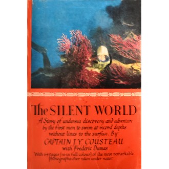 Titulní strana obalu knihy The Silent World - Svět ticha.
