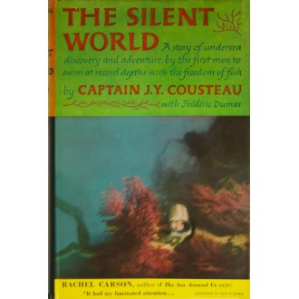 Titulní strana obalu knihy The Silent World - Svět ticha.
