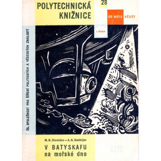 Titulní strana knihy V batyskafu na mořské dno.