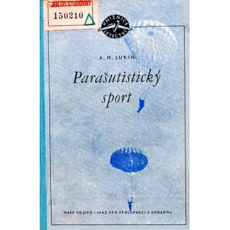 Titulní strana knihy Parašutistický sport.