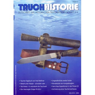 Titulní strana časopisu TauchHistorie číslo 7/2017