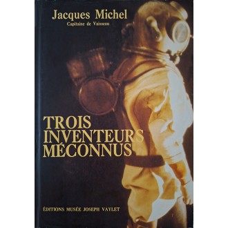 Titulní strana knihy Trois Inventeurs Méconnus (Tři neznámí vynálezci)